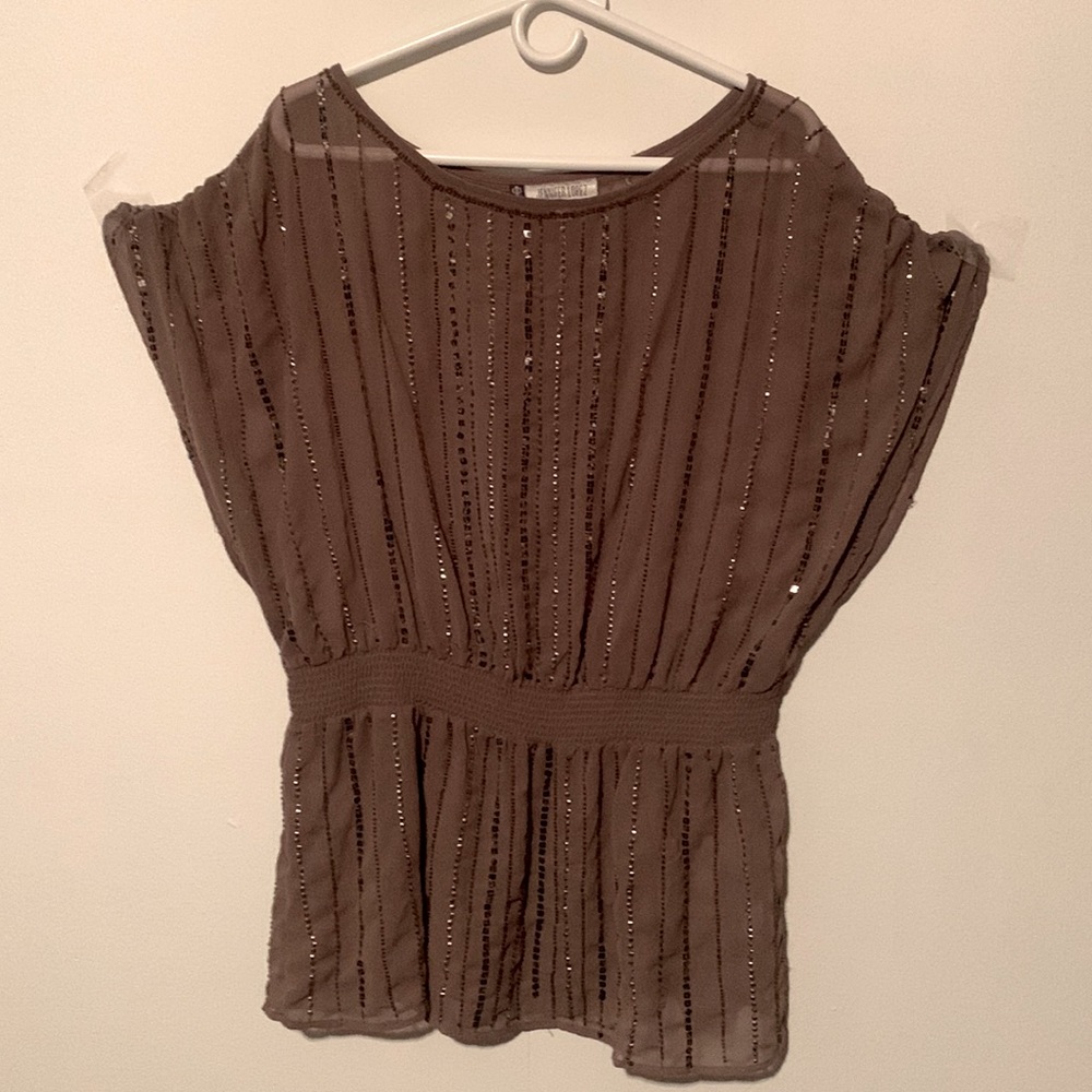 Jennifer Lopez Sequined Blouse